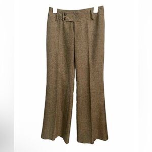 Spring Street Trousers Pants Women Brown Wide Leg Winter Spring Size 9